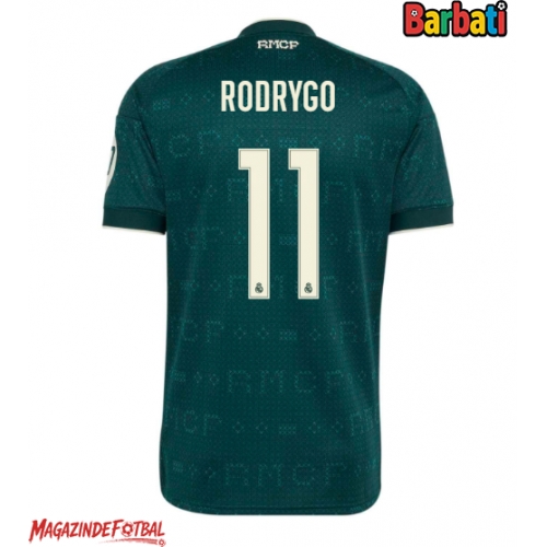 Real Madrid Rodrygo Goes #11 Tricou Fotbal Replică 2026-27 Barbati Deplasare Real Madrid Rodrygo Goes #11 Tricou Fotbal Replică 2026-27 Barbati Deplasare